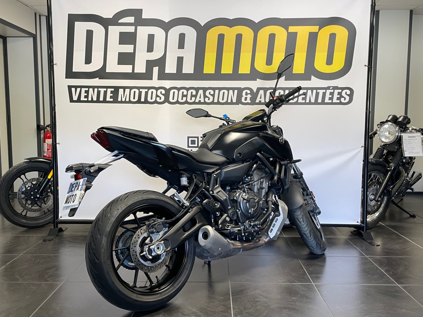 moto d’occasion YAMAHA MT 07