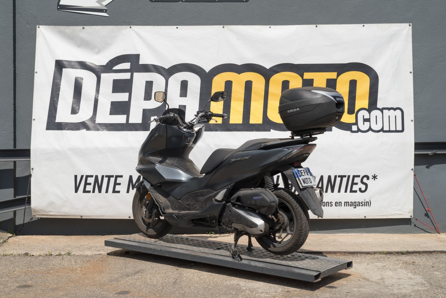 moto accidentée HONDAPCX 125