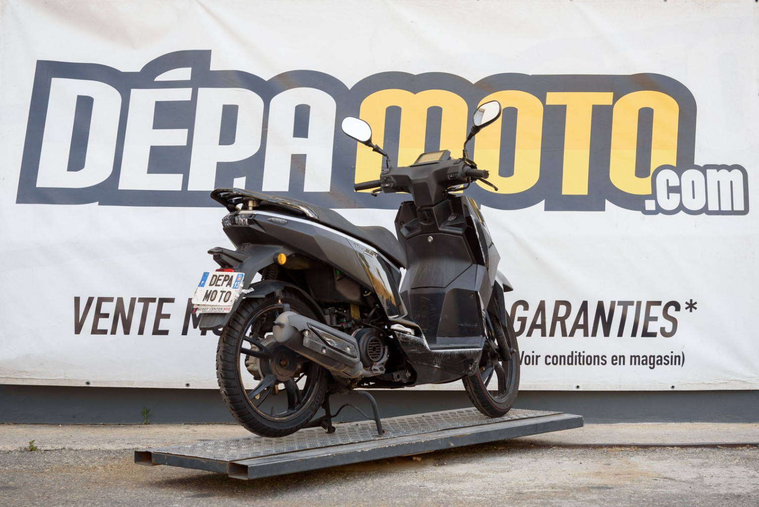moto accidentée PEUGEOT TWEET 50