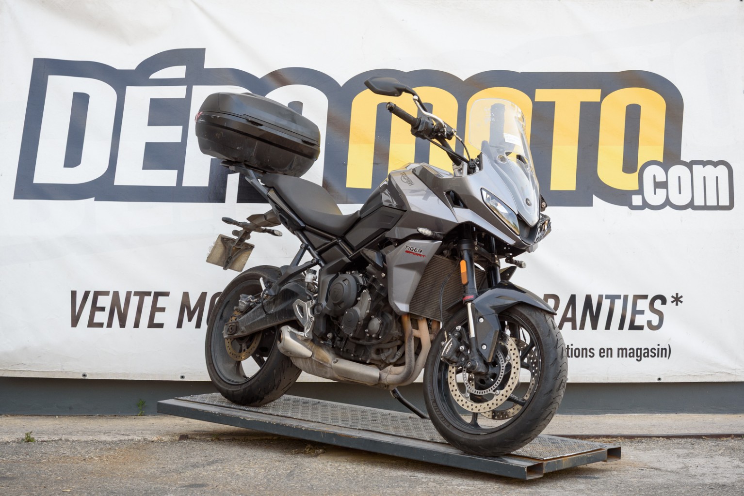 moto accidentée TRIUMPH  TIGER 660 SPORT