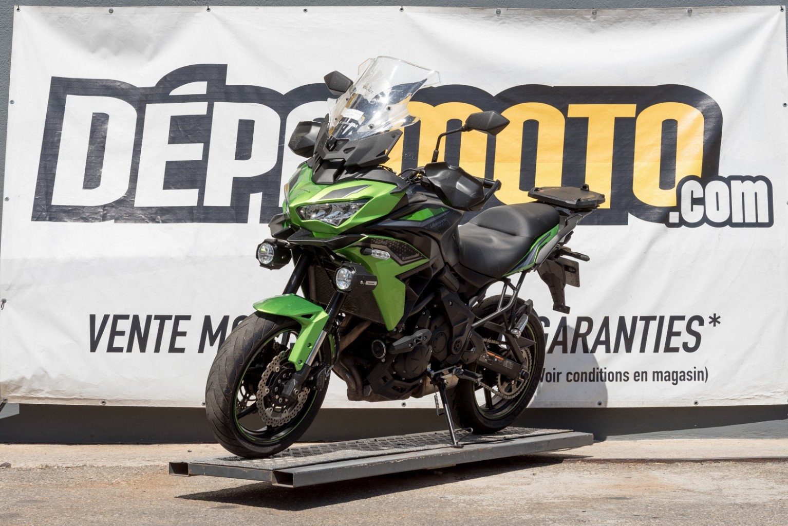 moto accidentée KAWASAKI  VERSYS 650