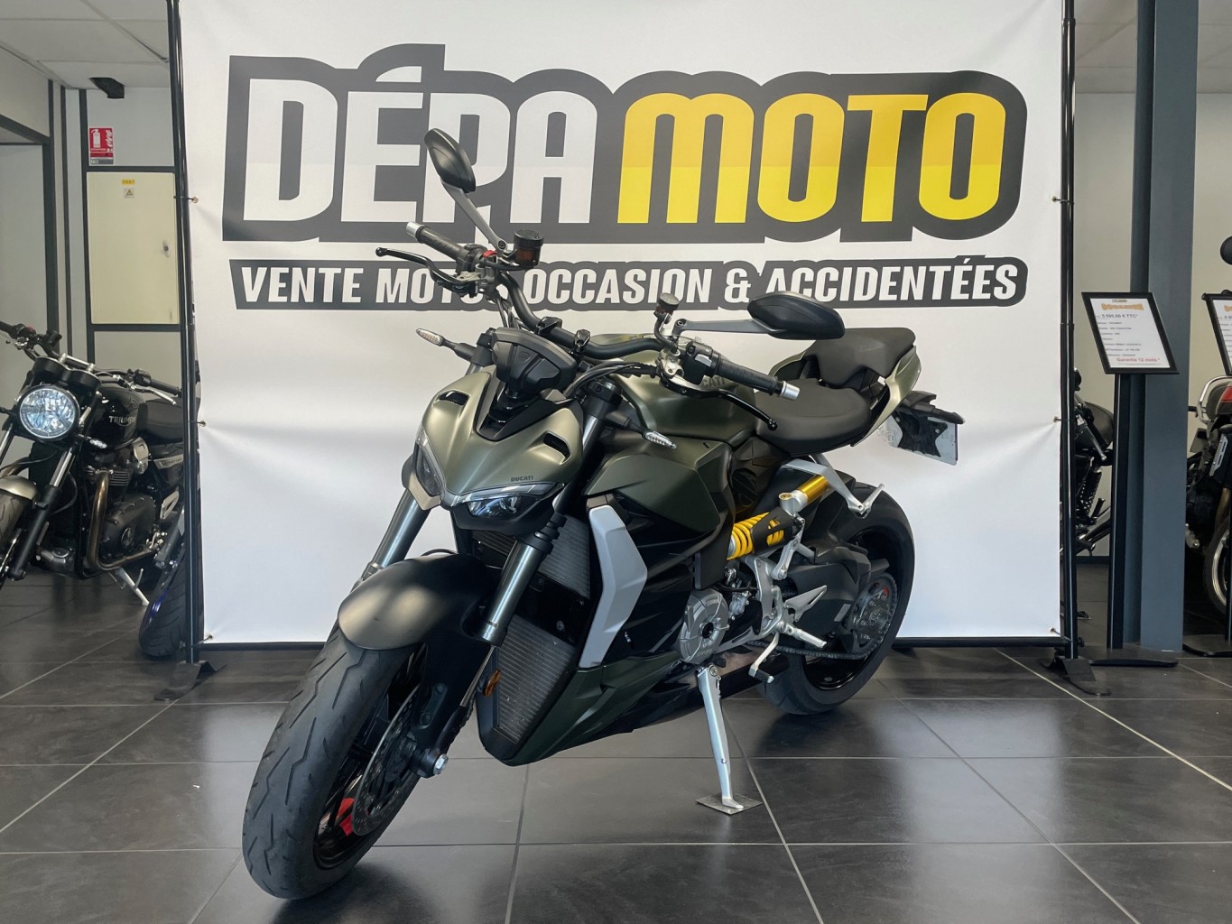 moto d’occasion DUCATI STREETFIGHTER V2 STORM