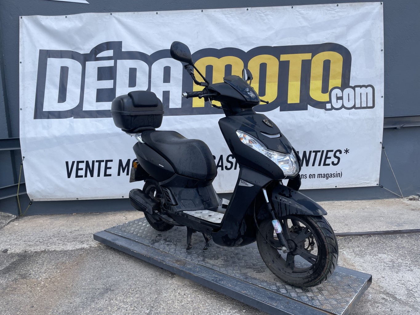moto accidentée PEUGEOT  KISBEE 50