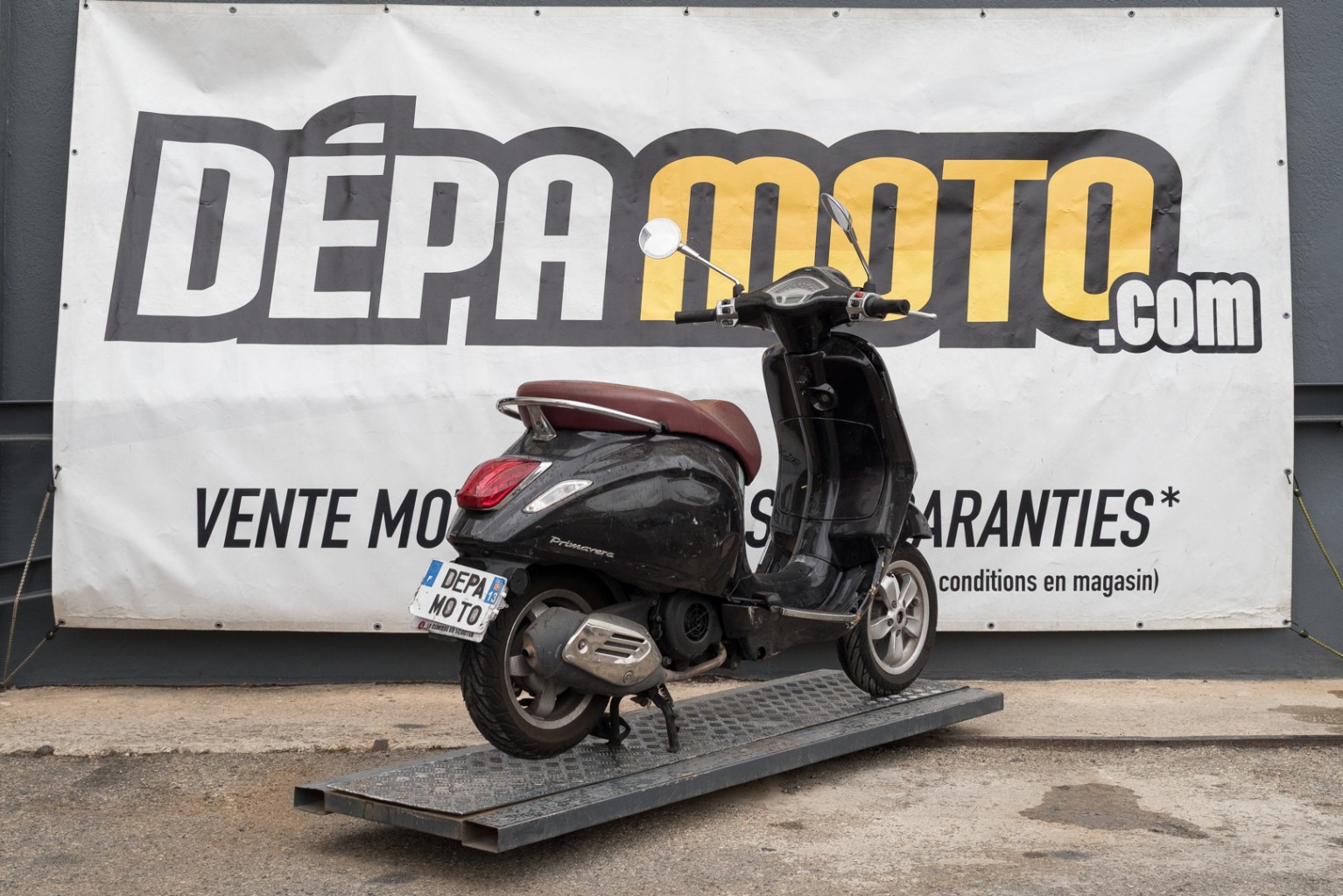 moto accidentée PIAGGIO PRIMAVERA 125
