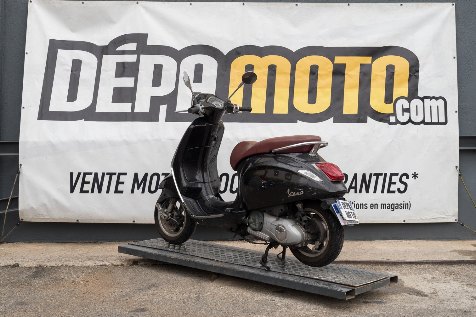 moto accidentée PIAGGIO PRIMAVERA 125