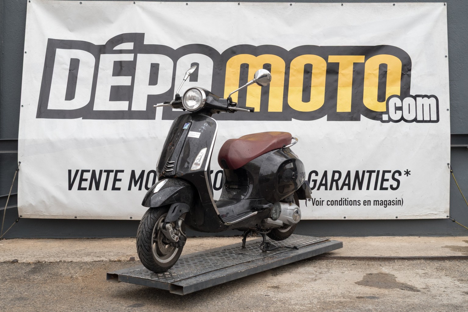 moto accidentée PIAGGIO PRIMAVERA 125