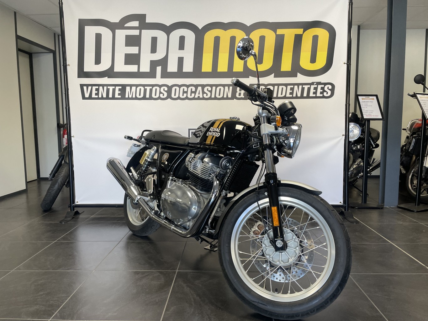 moto d’occasion ROYAL ENFIELDCONTINENTAL GT 650