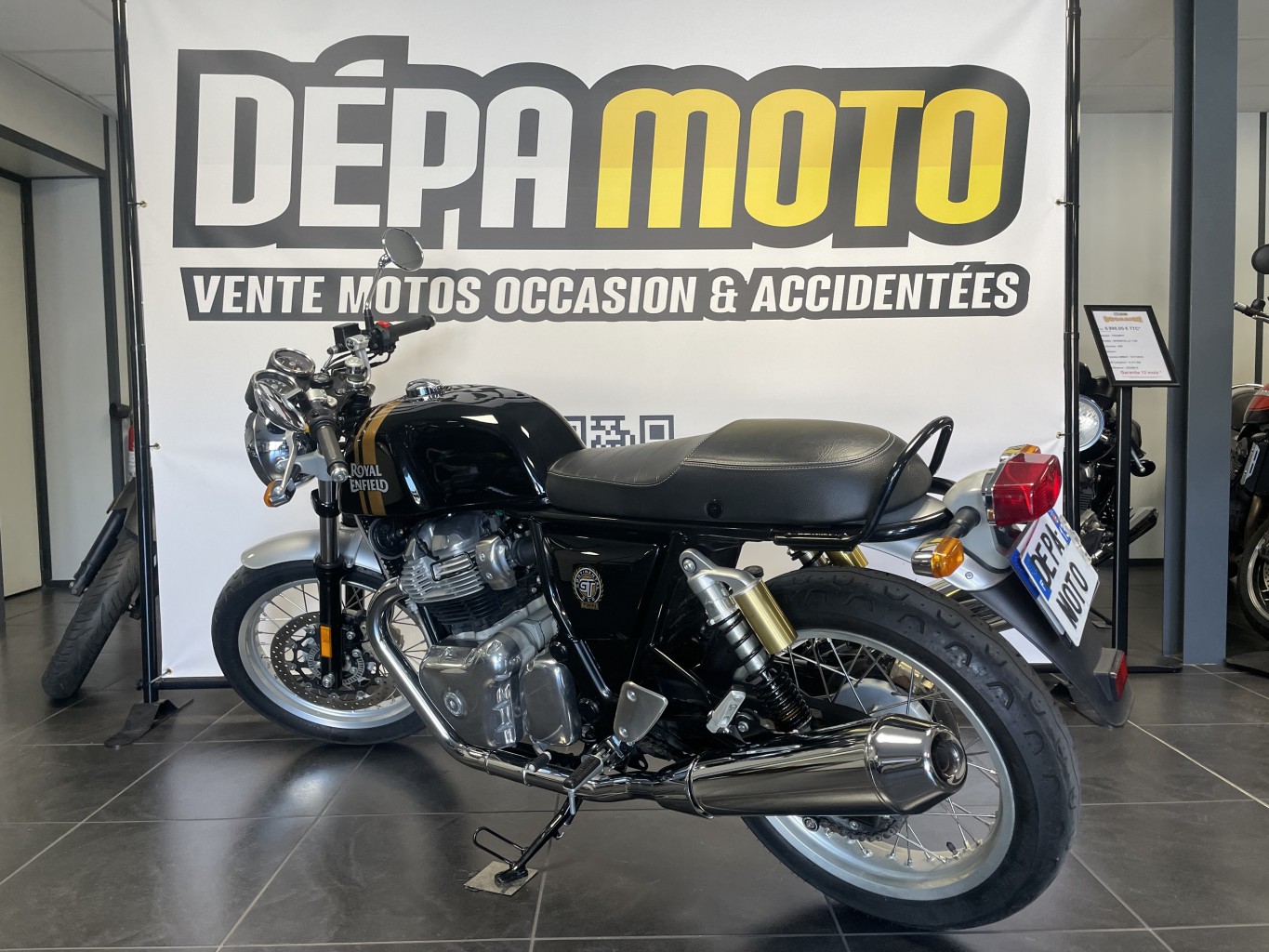 moto d’occasion ROYAL ENFIELDCONTINENTAL GT 650