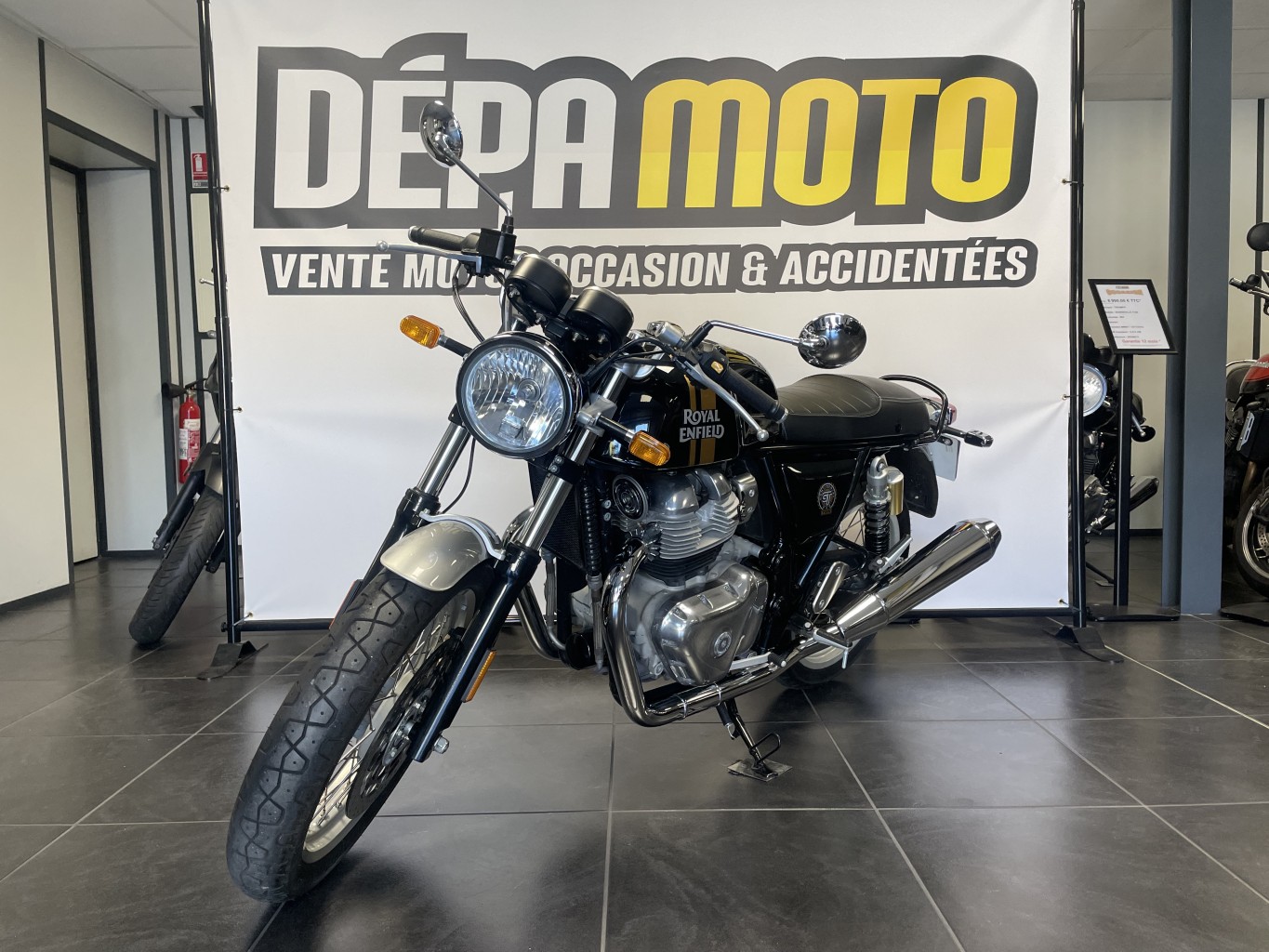 moto d’occasion ROYAL ENFIELDCONTINENTAL GT 650