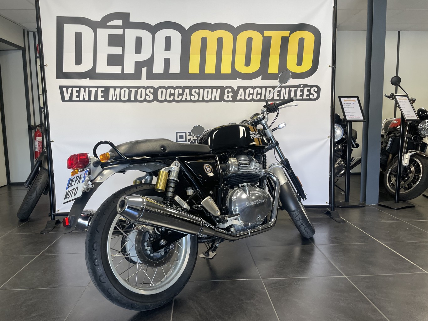 moto d’occasion ROYAL ENFIELDCONTINENTAL GT 650