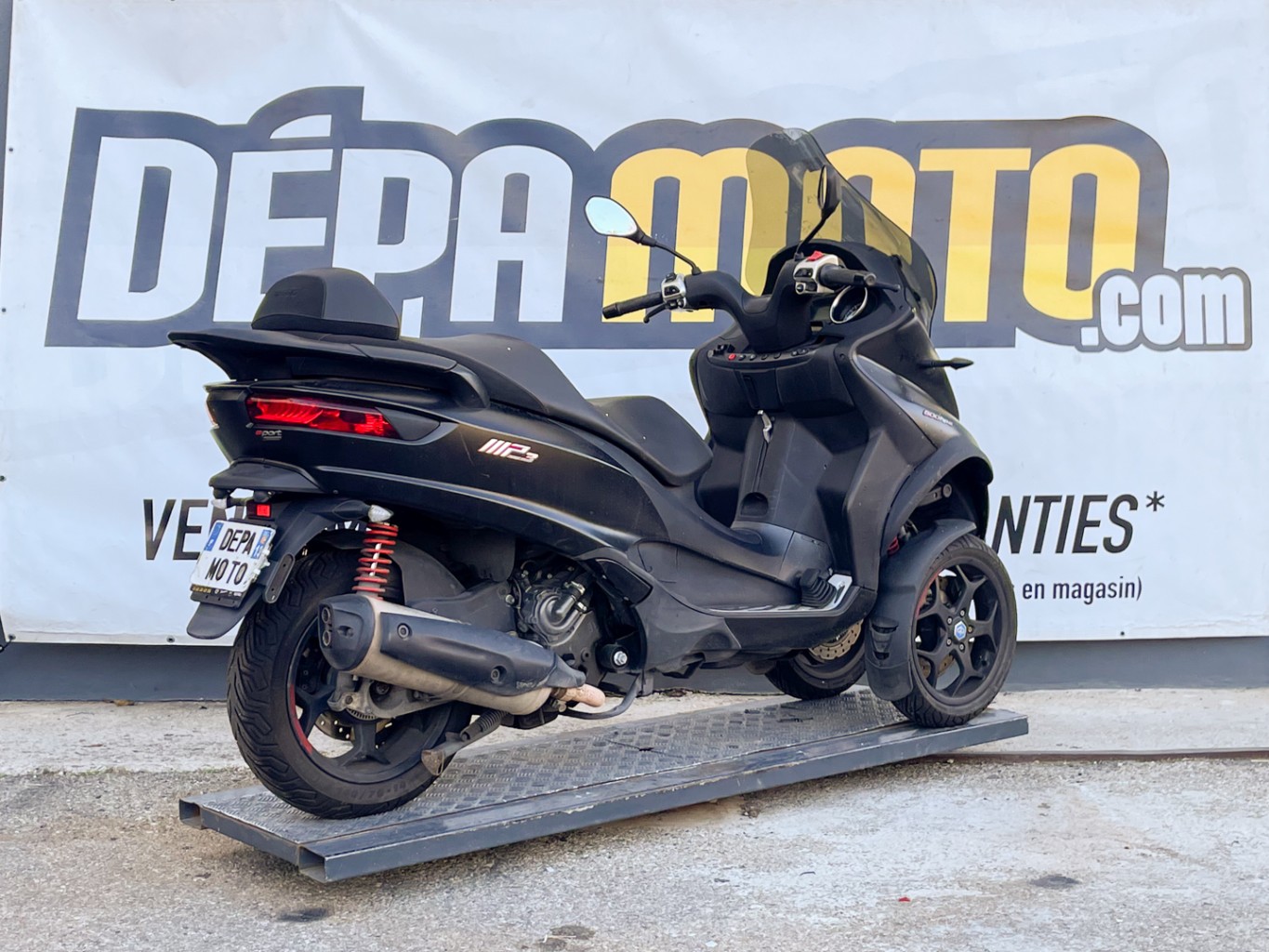 moto accidentée PIAGGIO MP3 500 SPORT ADVANCED