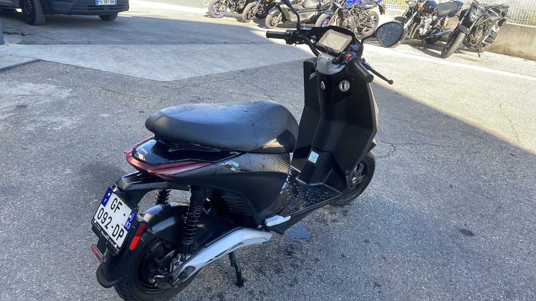 moto accidentée PIAGGIO ONE ELECTRIQUE