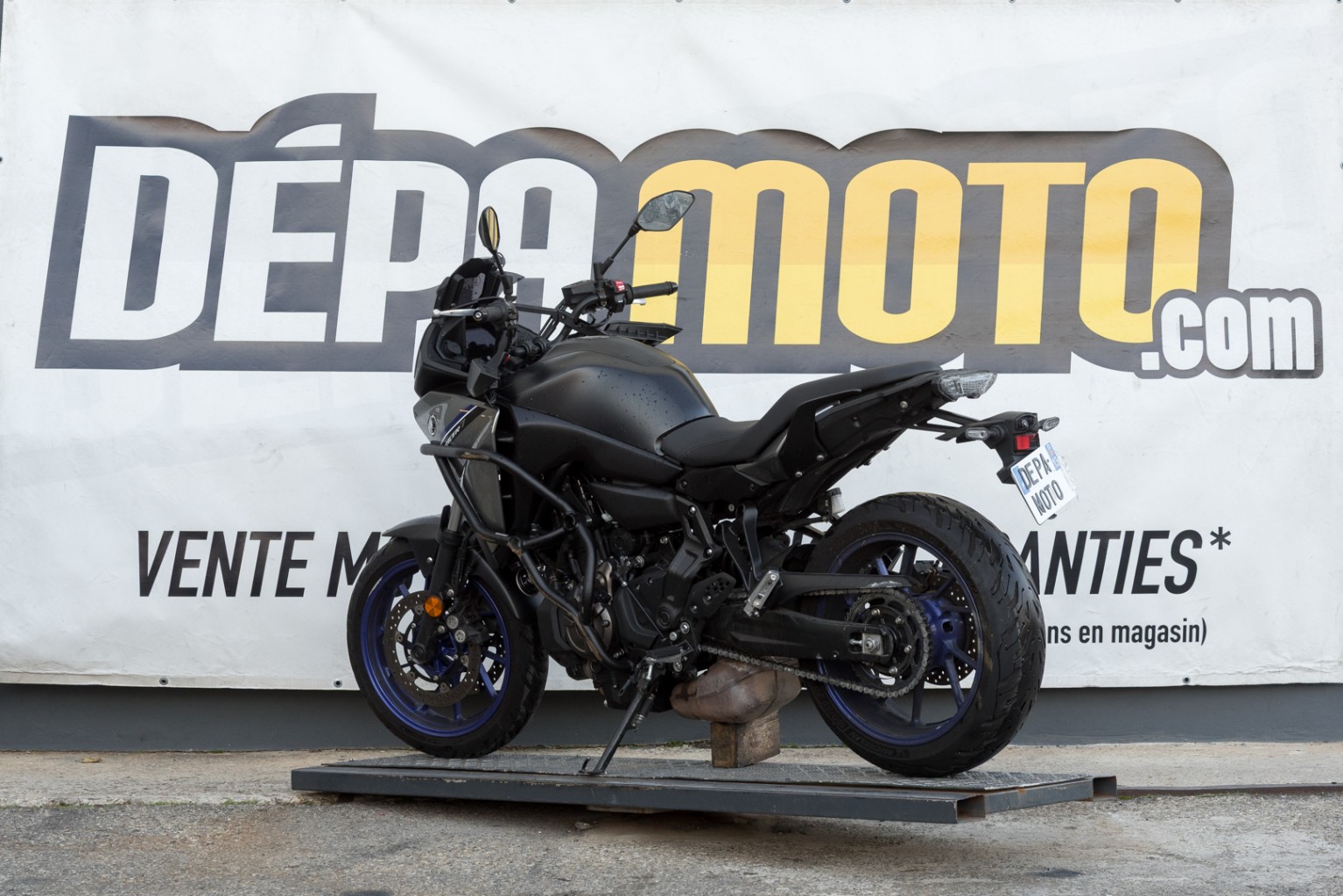 moto accidentée YAMAHA TRACER 700