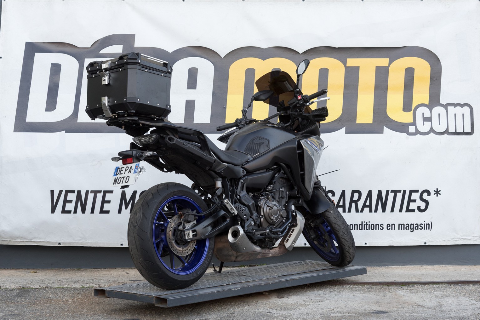 moto accidentée YAMAHA TRACER 700 GT