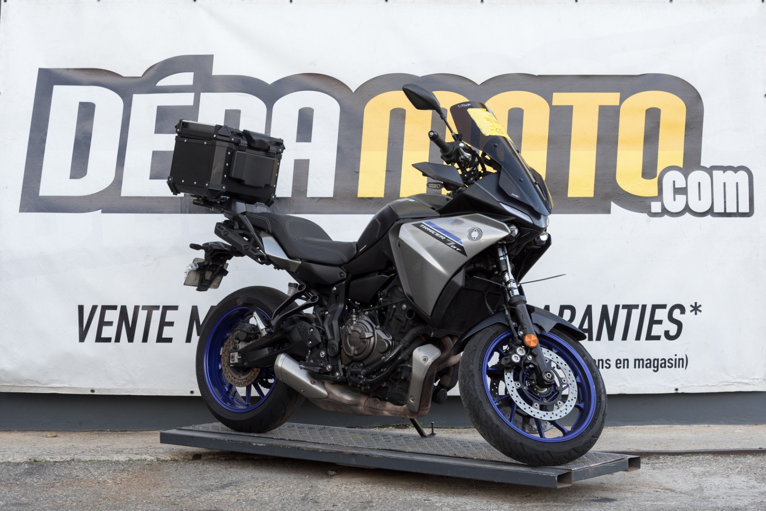 moto accidentée YAMAHA  TRACER 700 GT