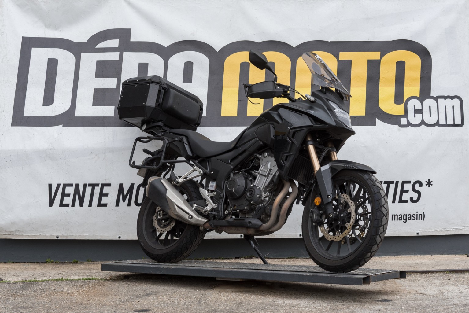 moto accidentée HONDA  CB 500 X