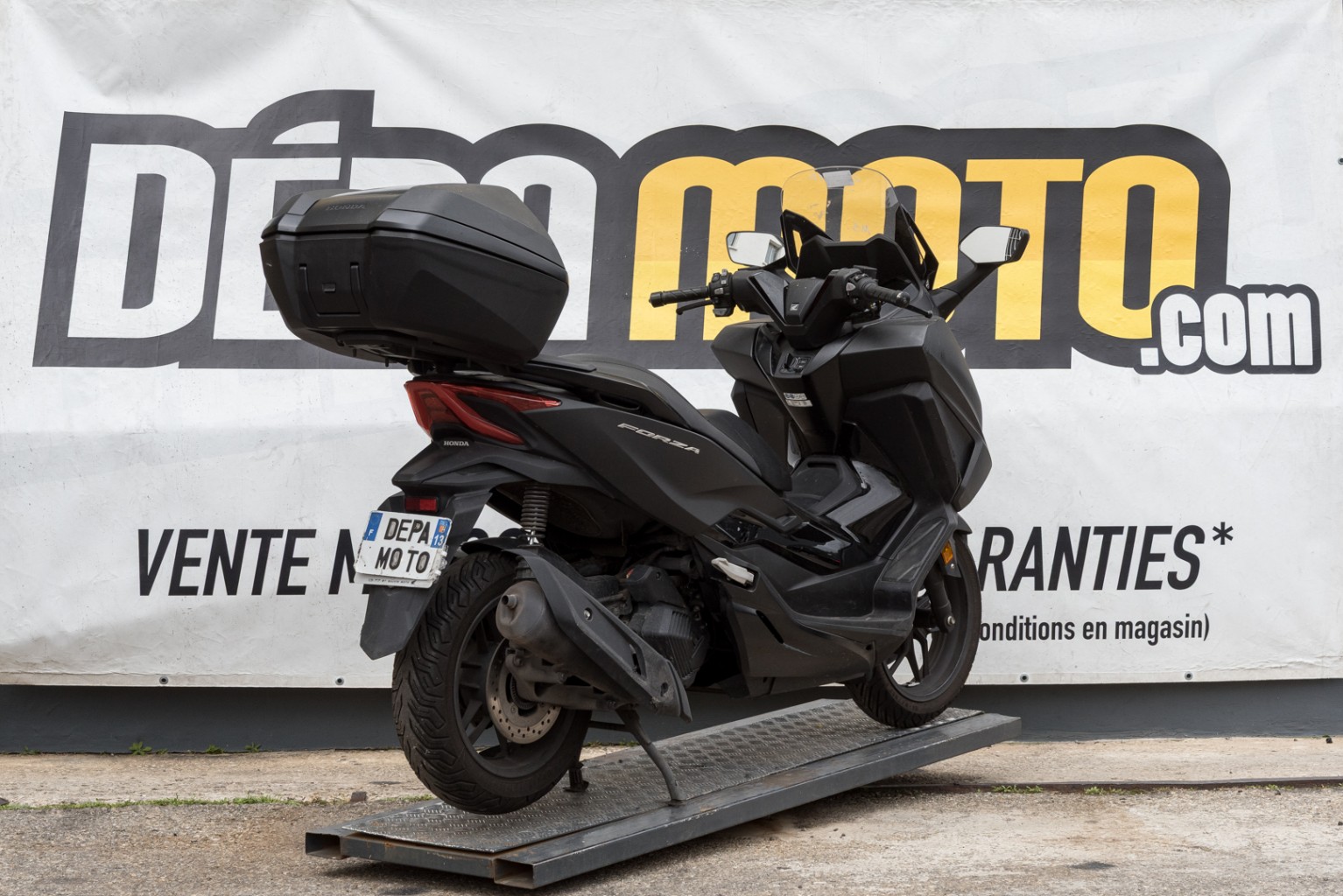 moto accidentée HONDAFORZA 125