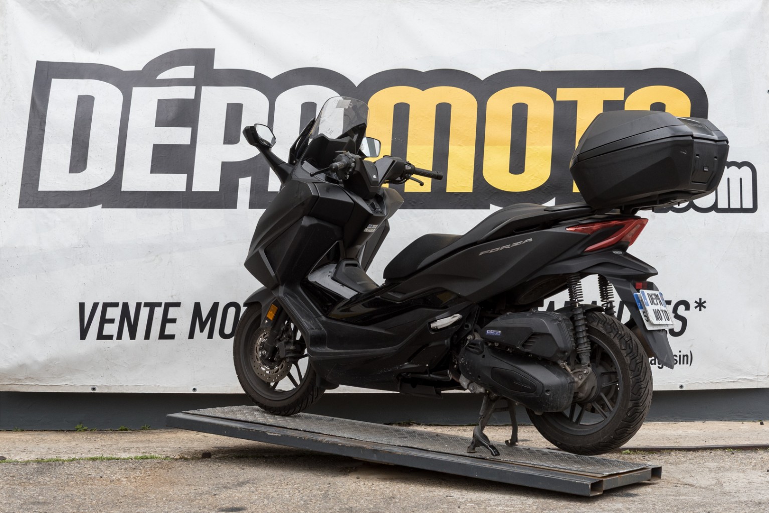 moto accidentée HONDAFORZA 125