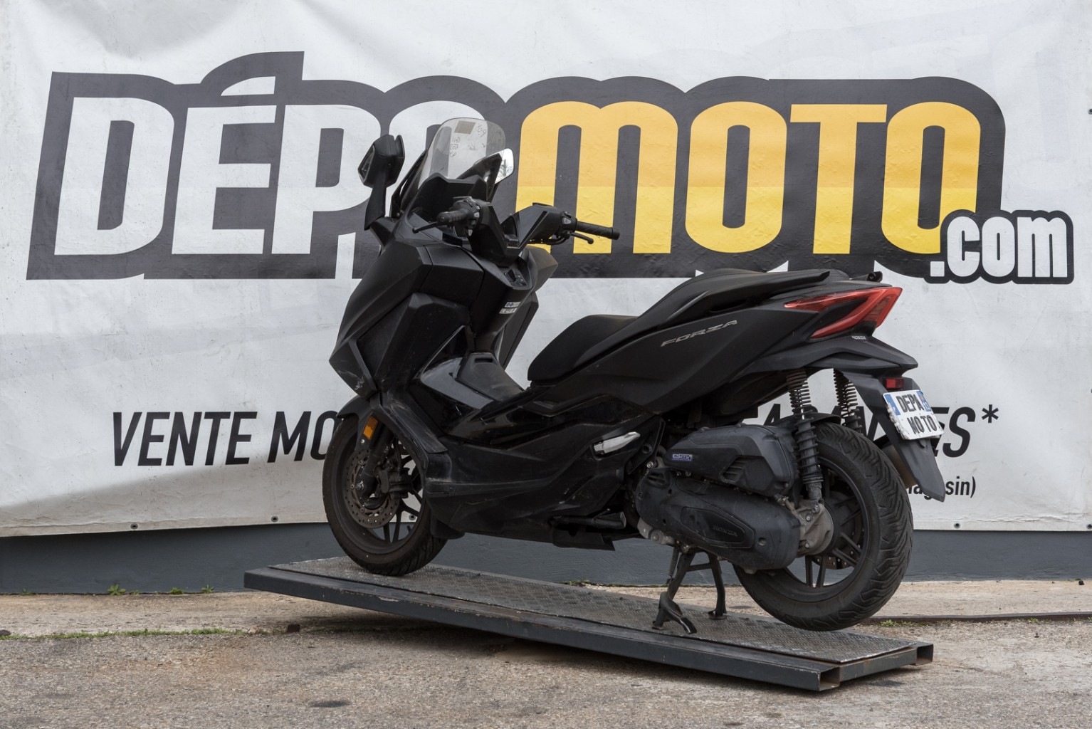 moto accidentée HONDAFORZA 125