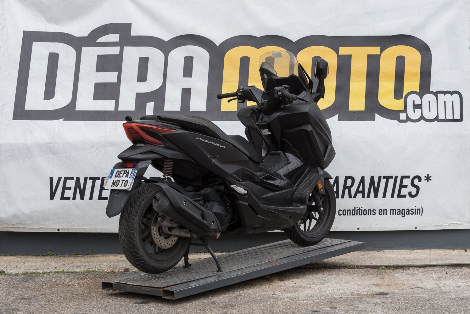 moto accidentée HONDAFORZA 125