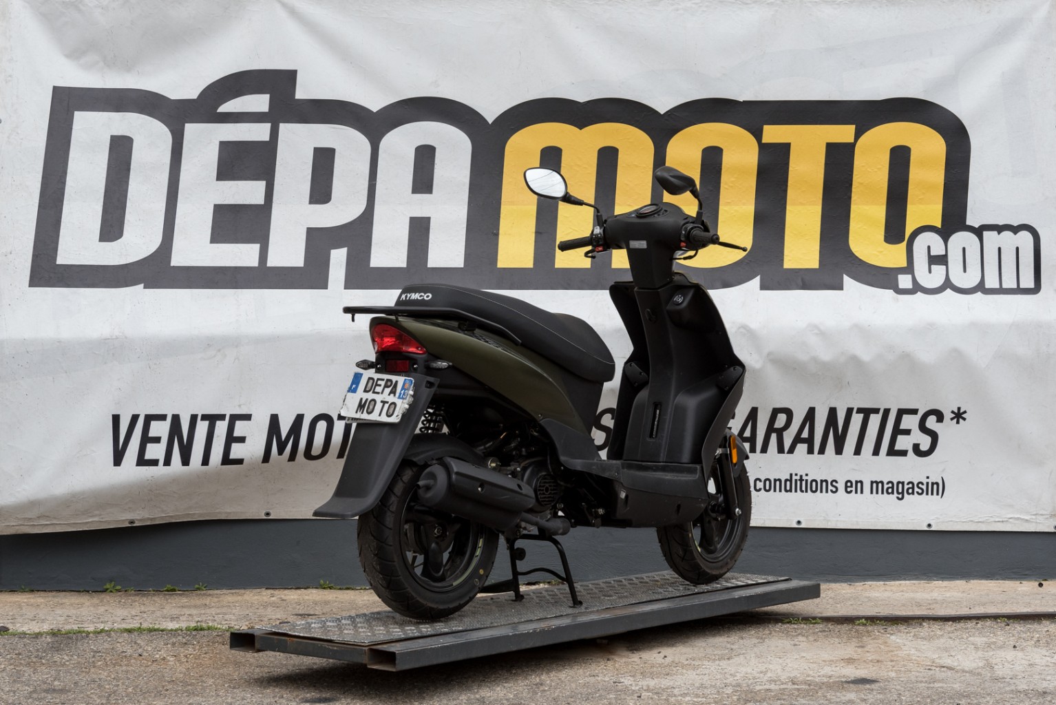 moto accidentée KYMCO AGILITY