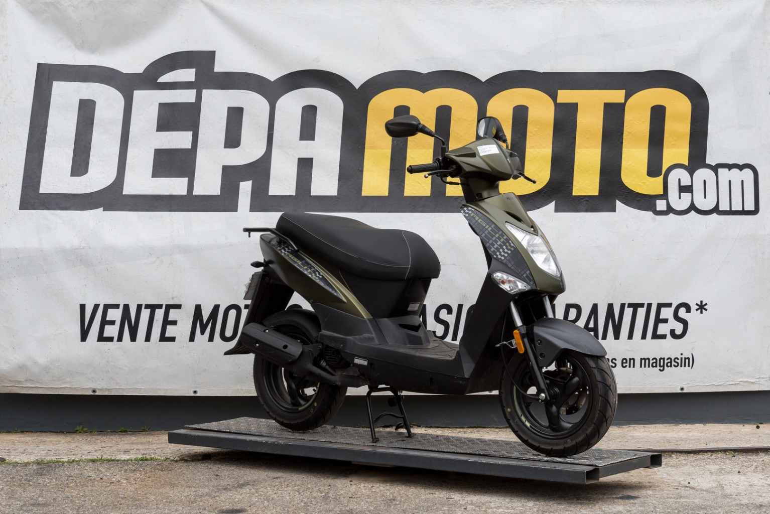 moto accidentée KYMCO  AGILITY