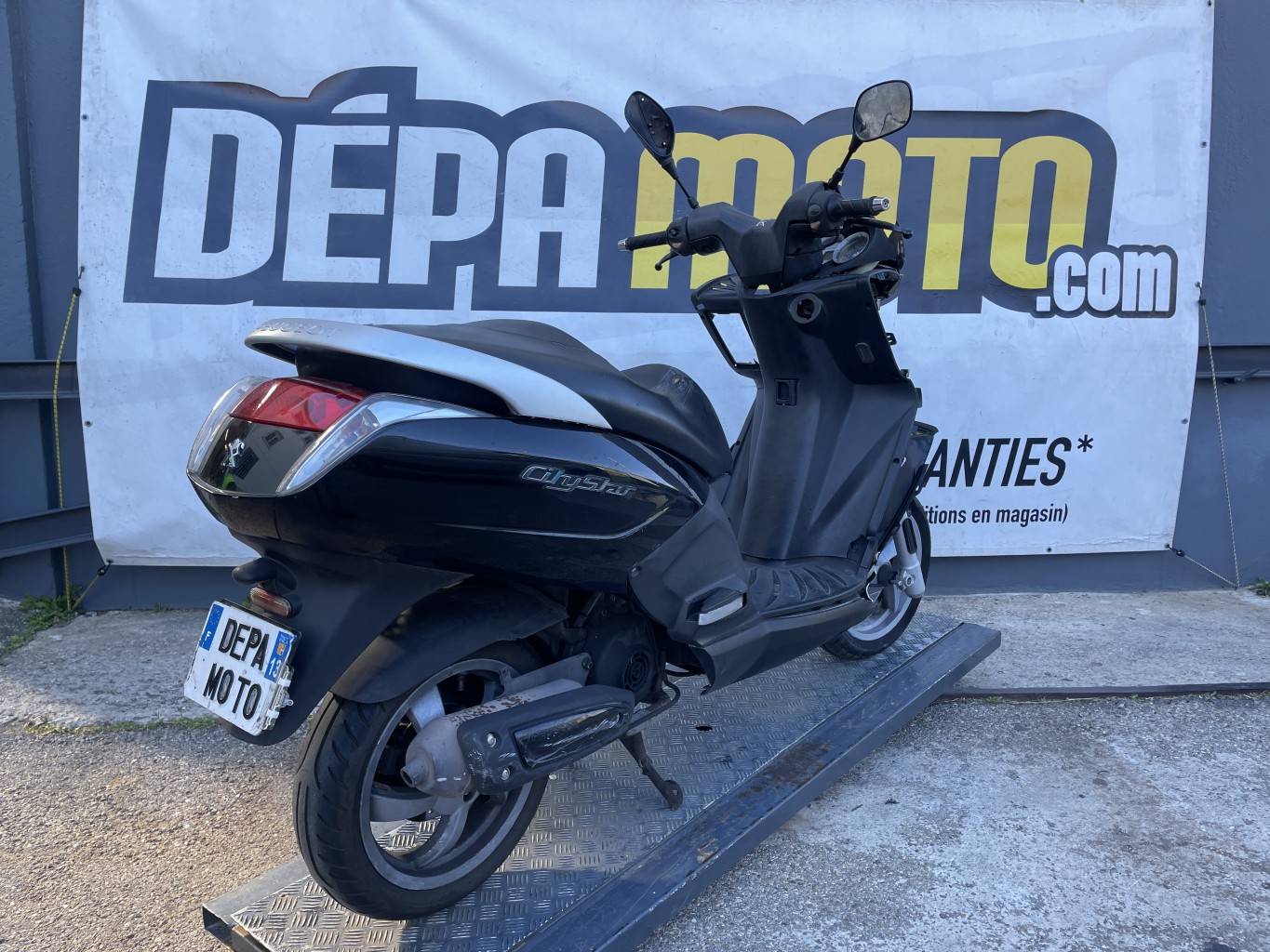 moto accidentée PEUGEOT CITYSTAR 50