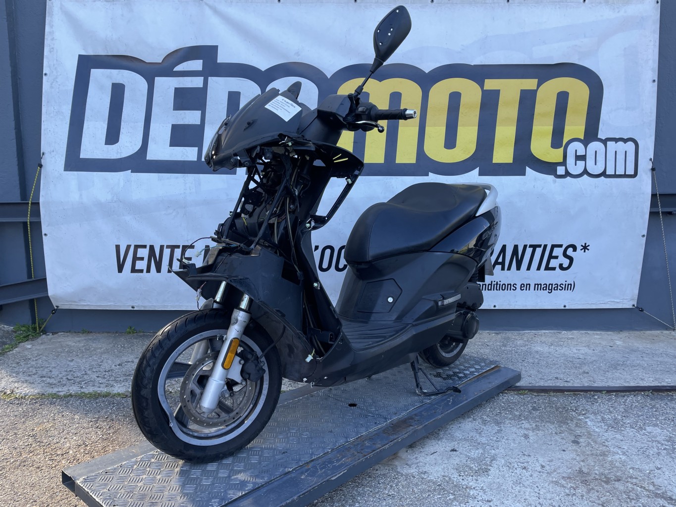 moto accidentée PEUGEOT CITYSTAR 50