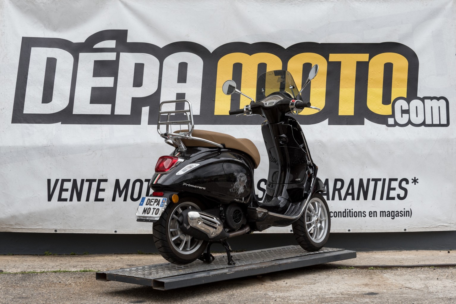 moto accidentée PIAGGIO PRIMAVERA 125