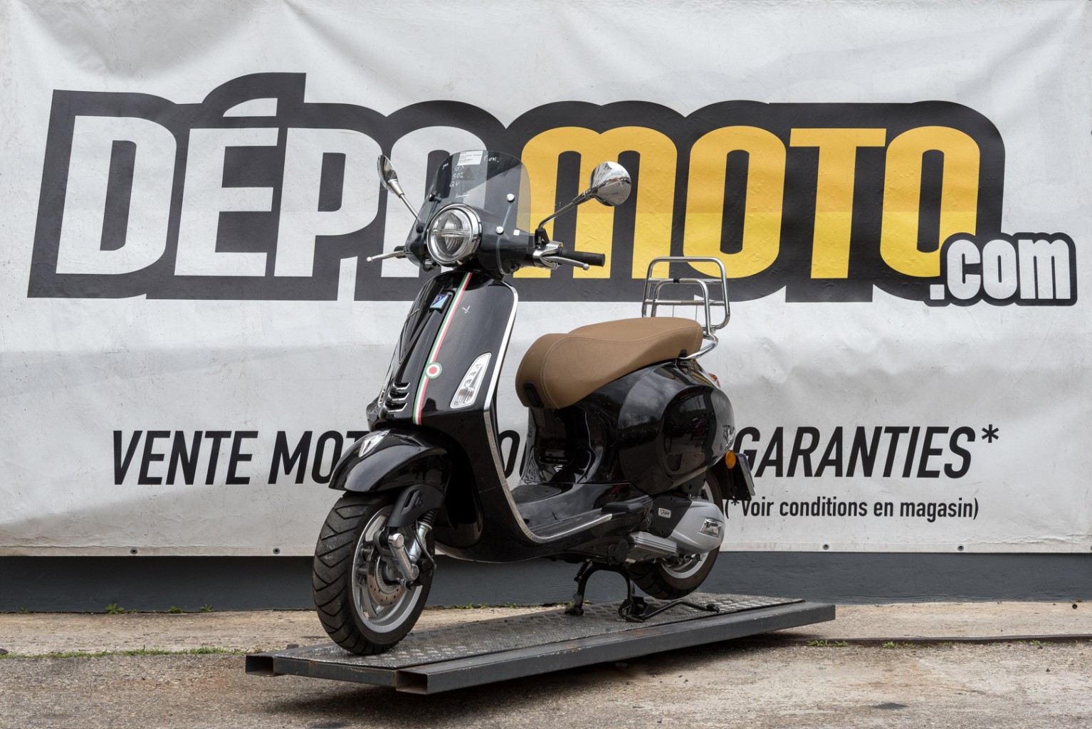 moto accidentée PIAGGIO PRIMAVERA 125
