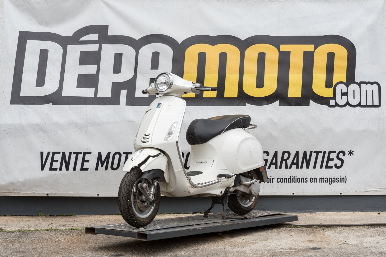 moto accidentée PIAGGIOPRIMAVERA 50