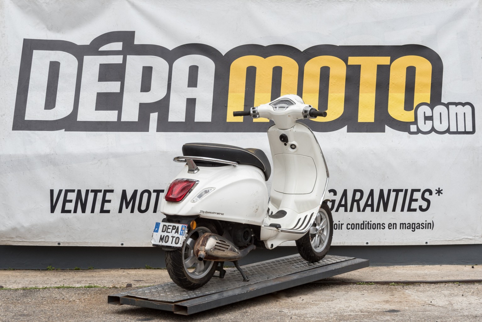 moto accidentée PIAGGIOPRIMAVERA 50