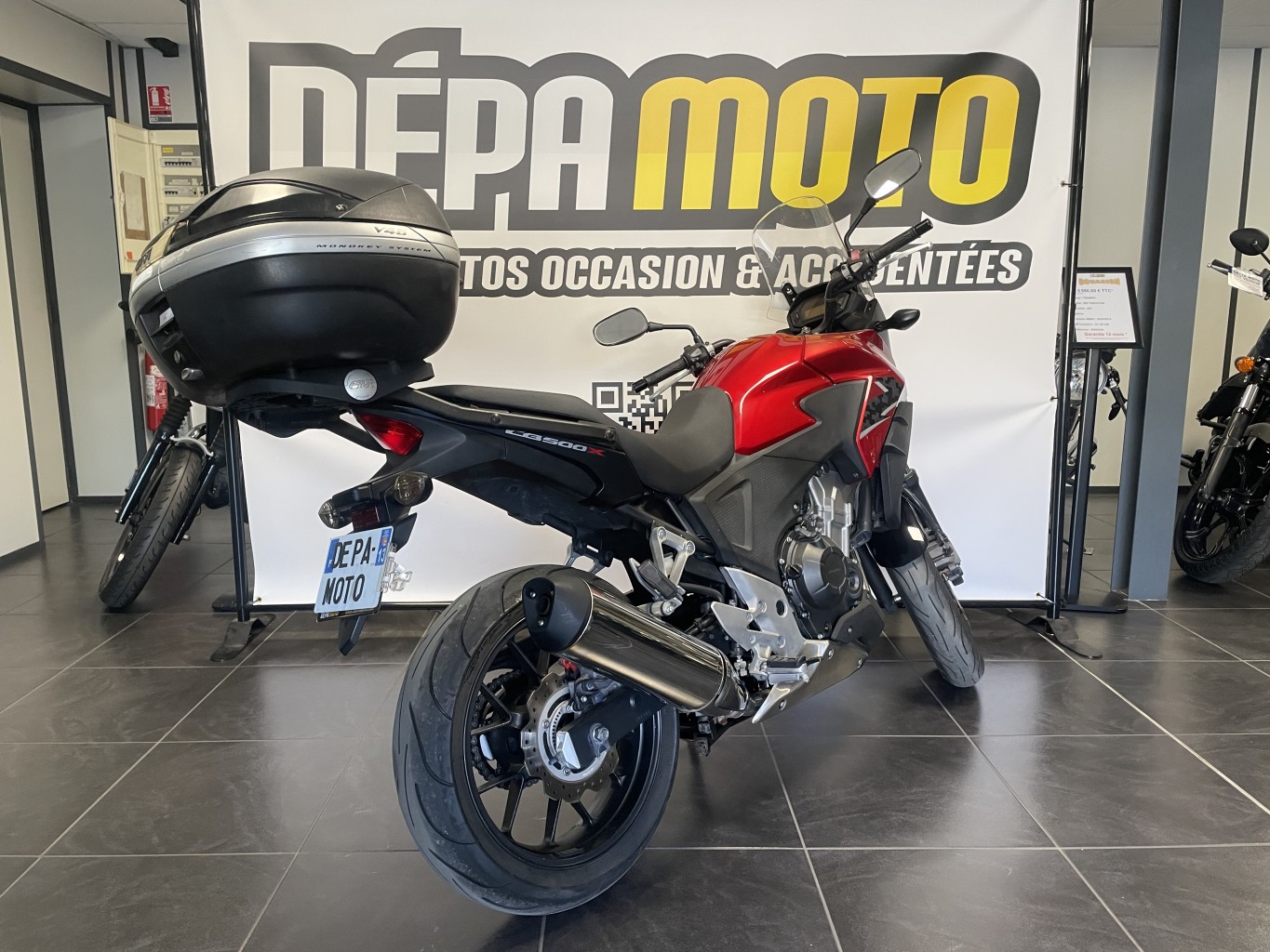 moto d’occasion HONDA CB 500 XA
