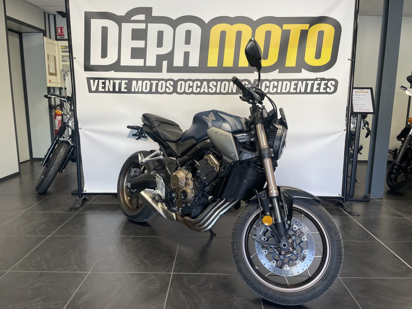 moto d’occasion HONDA  CB 650