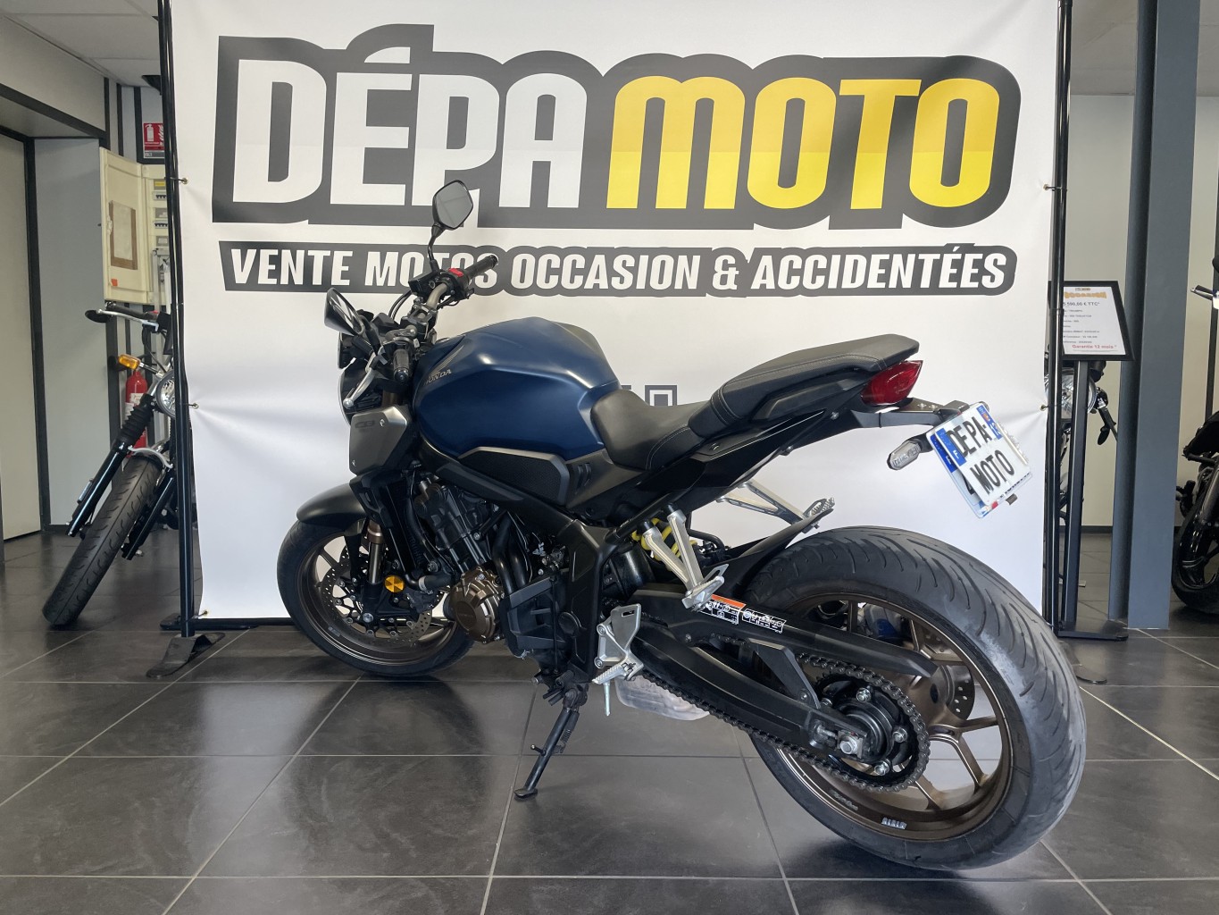 moto d’occasion HONDA CB 650