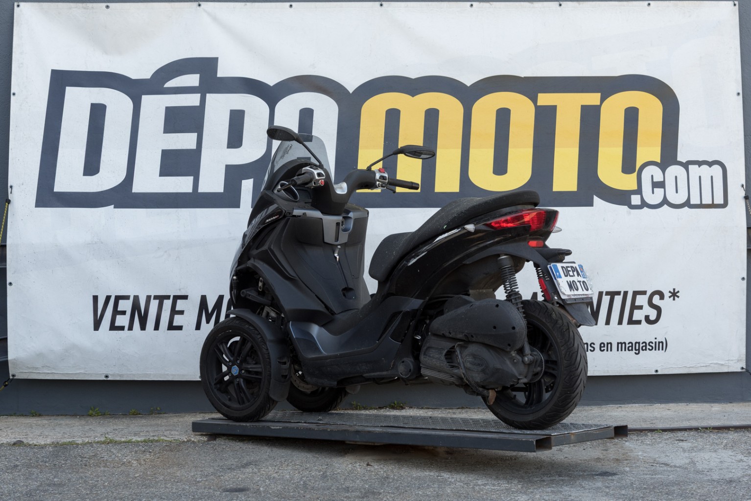 moto accidentée PIAGGIO YOURBAN HPE