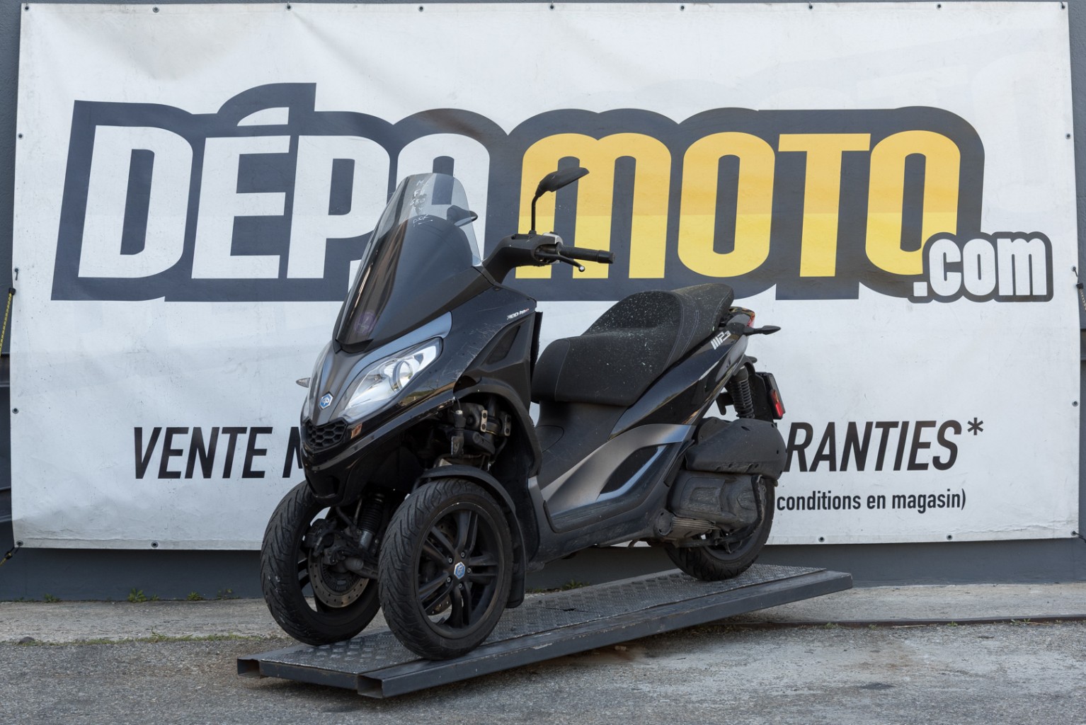 moto accidentée PIAGGIO YOURBAN HPE