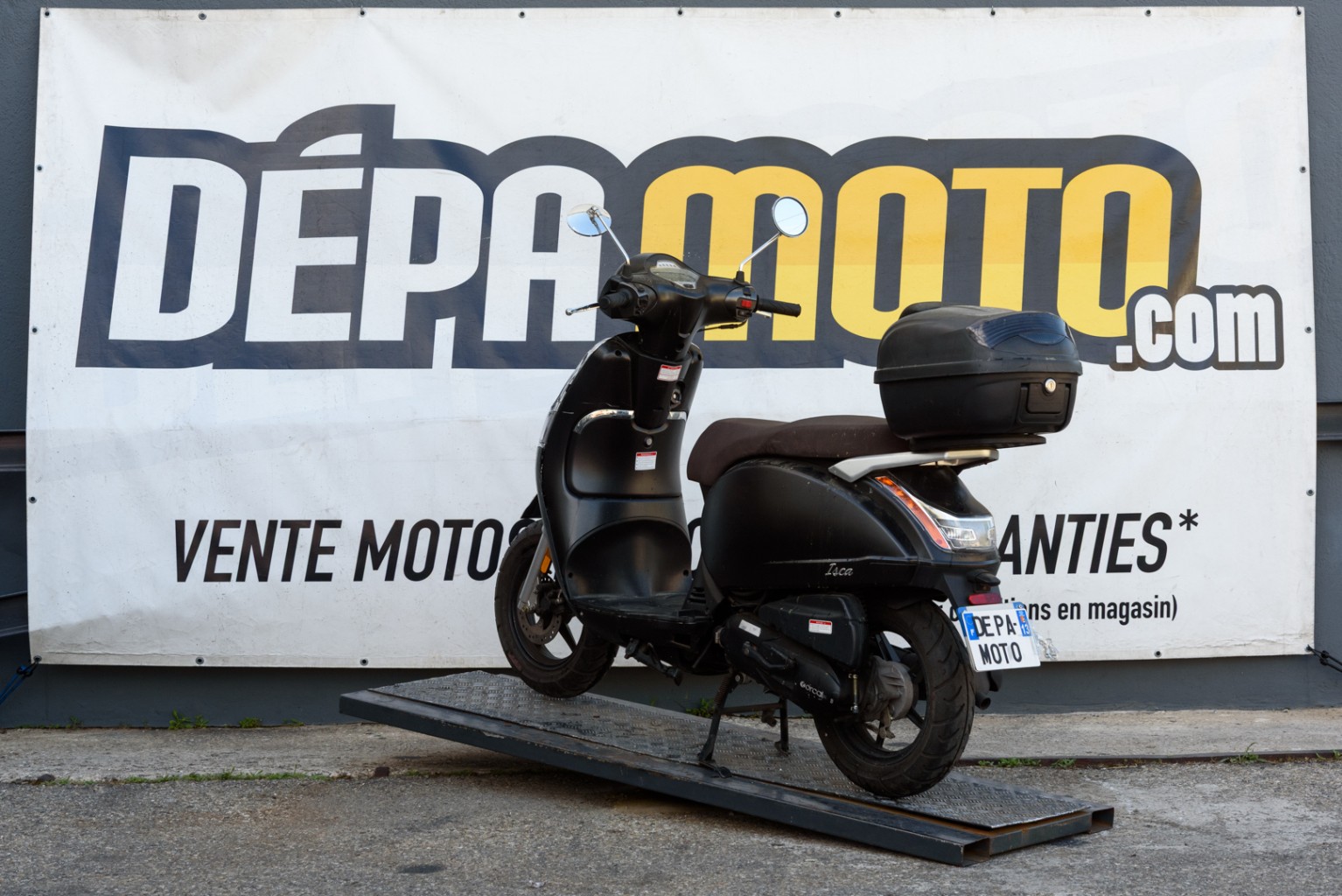 moto accidentée ORCAL LJ50QT