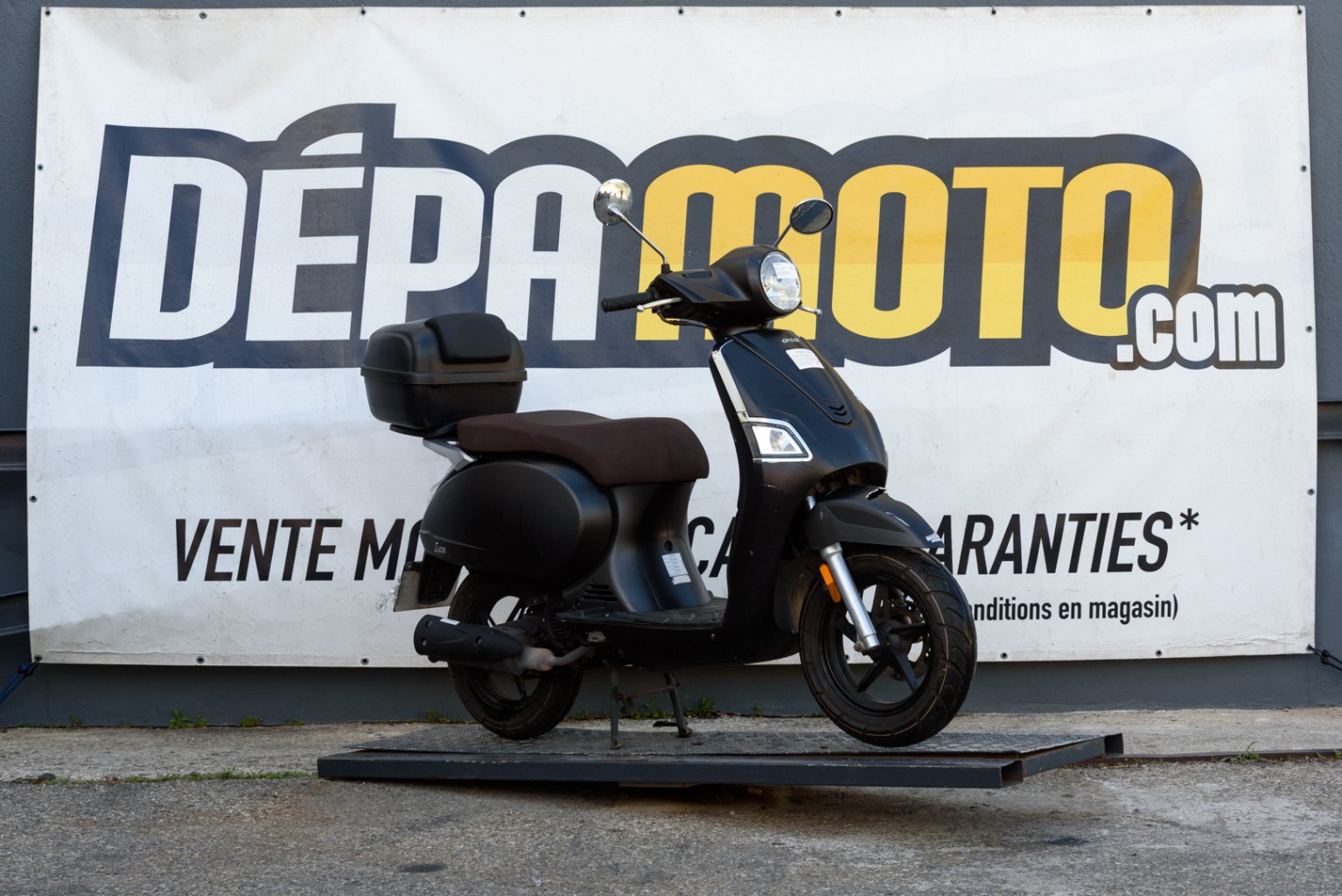 moto accidentée ORCAL  LJ50QT