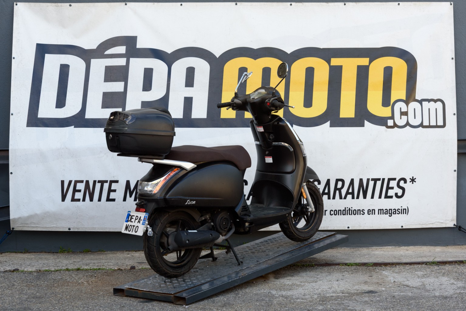 moto accidentée ORCAL LJ50QT