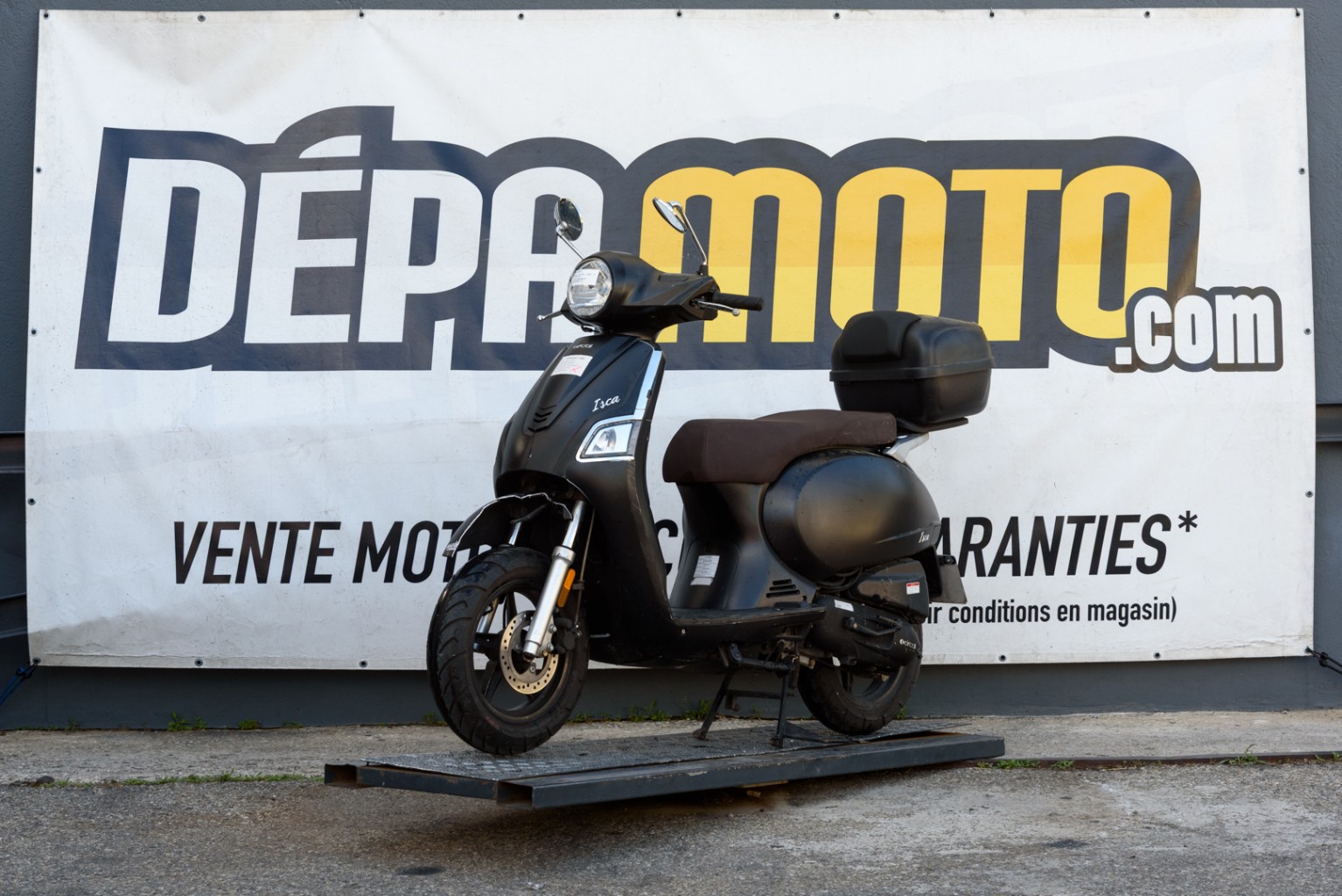moto accidentée ORCAL LJ50QT