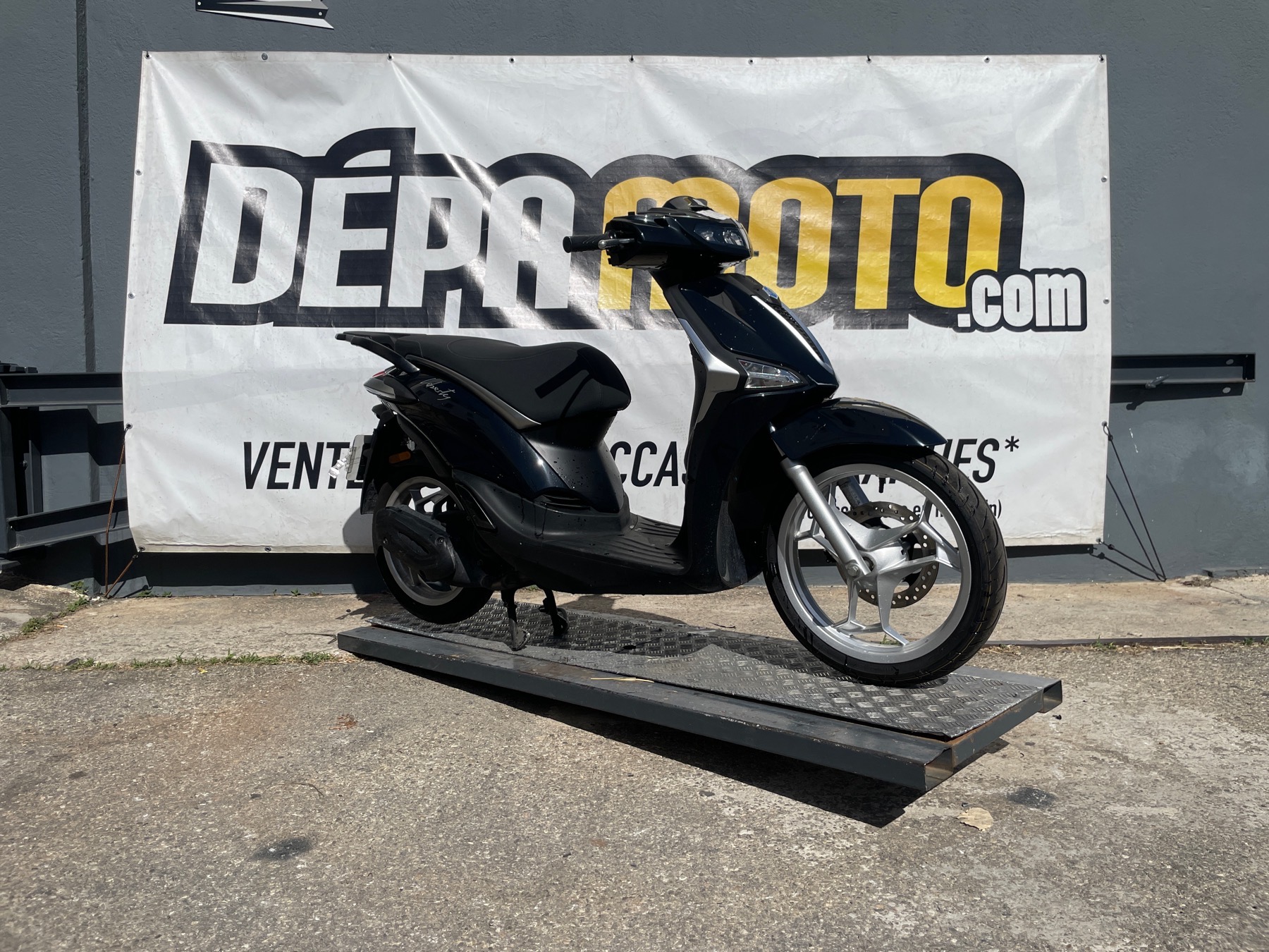 moto accidentée PIAGGIOLIBERTY50
