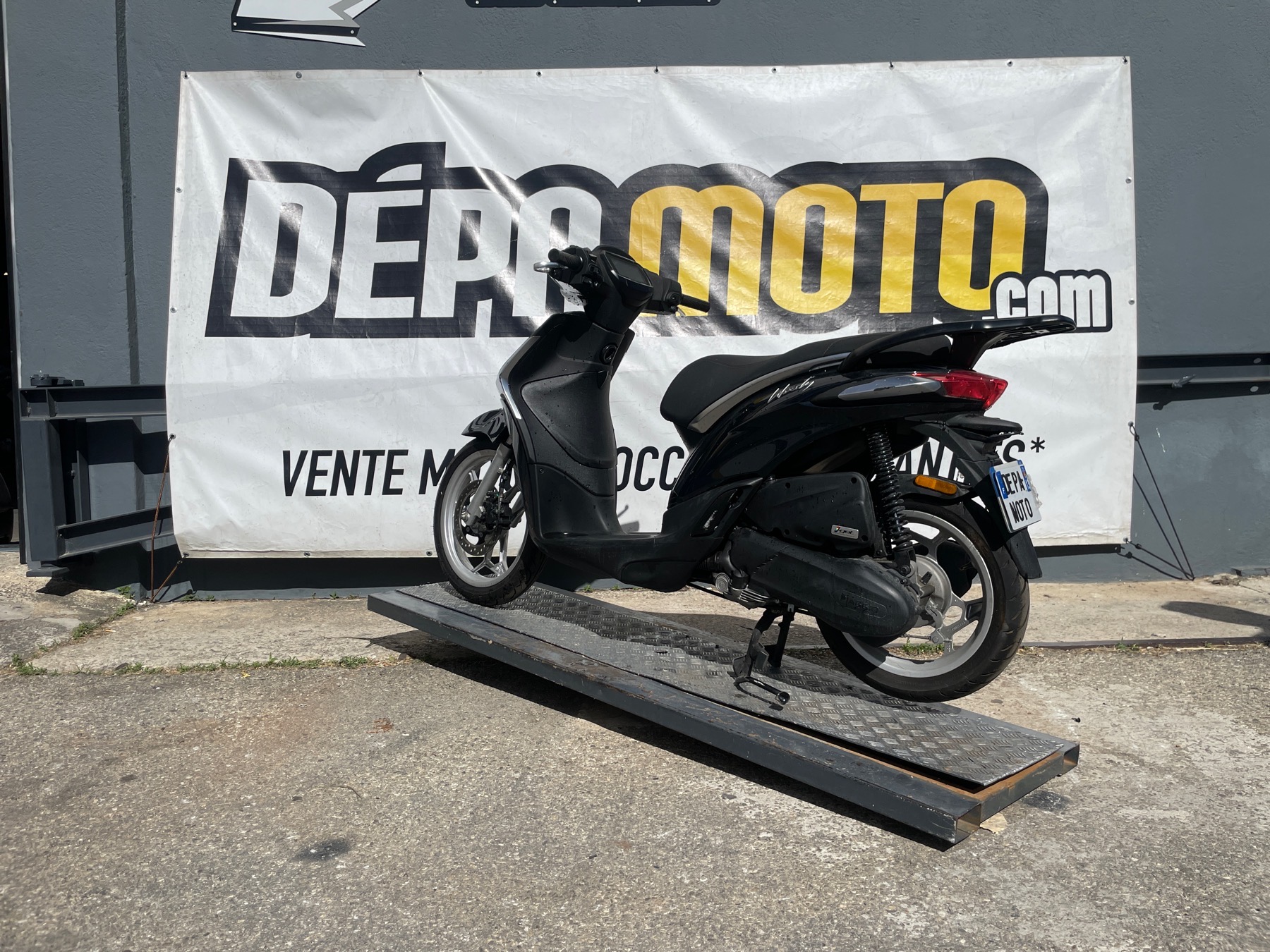 moto accidentée PIAGGIOLIBERTY50