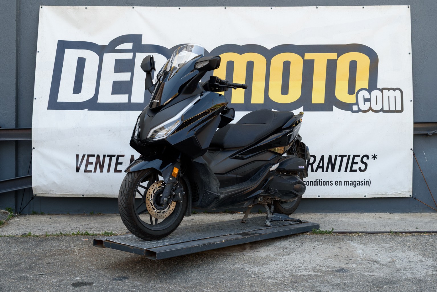 moto accidentée HONDAFORZA 350