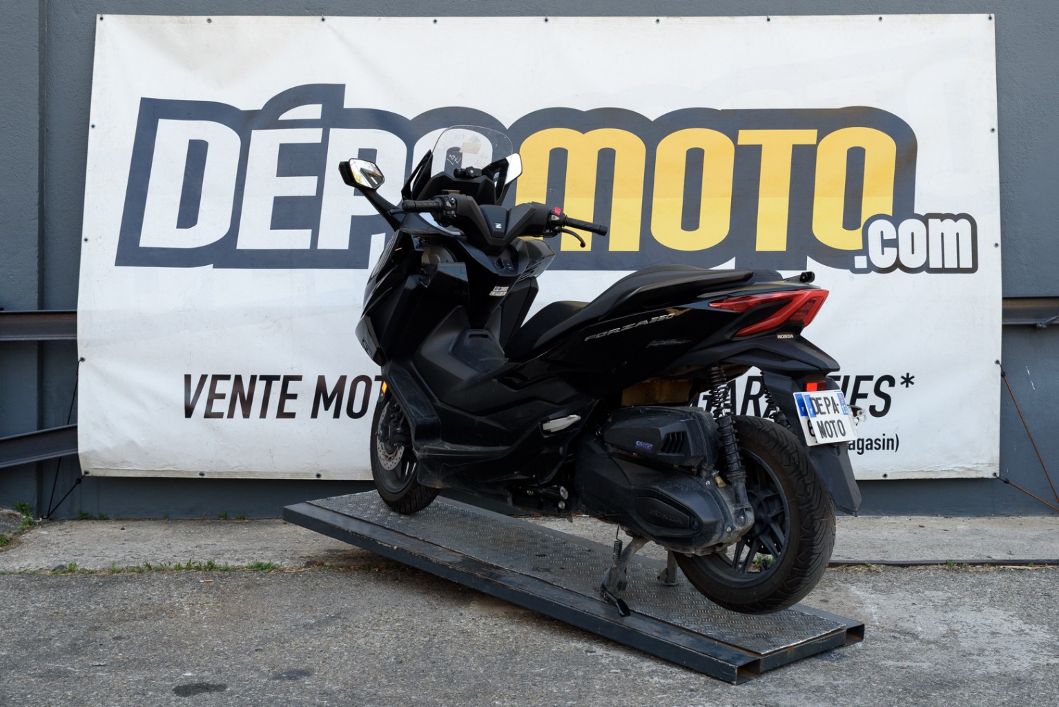 moto accidentée HONDAFORZA 350