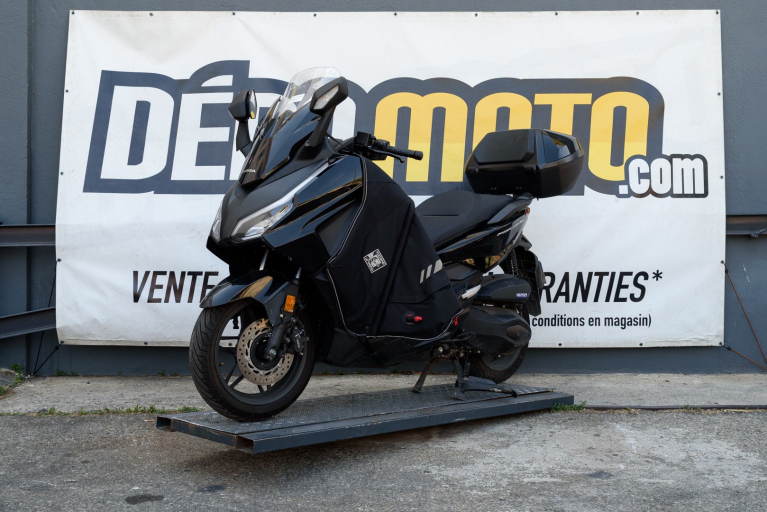 moto accidentée HONDAFORZA 350