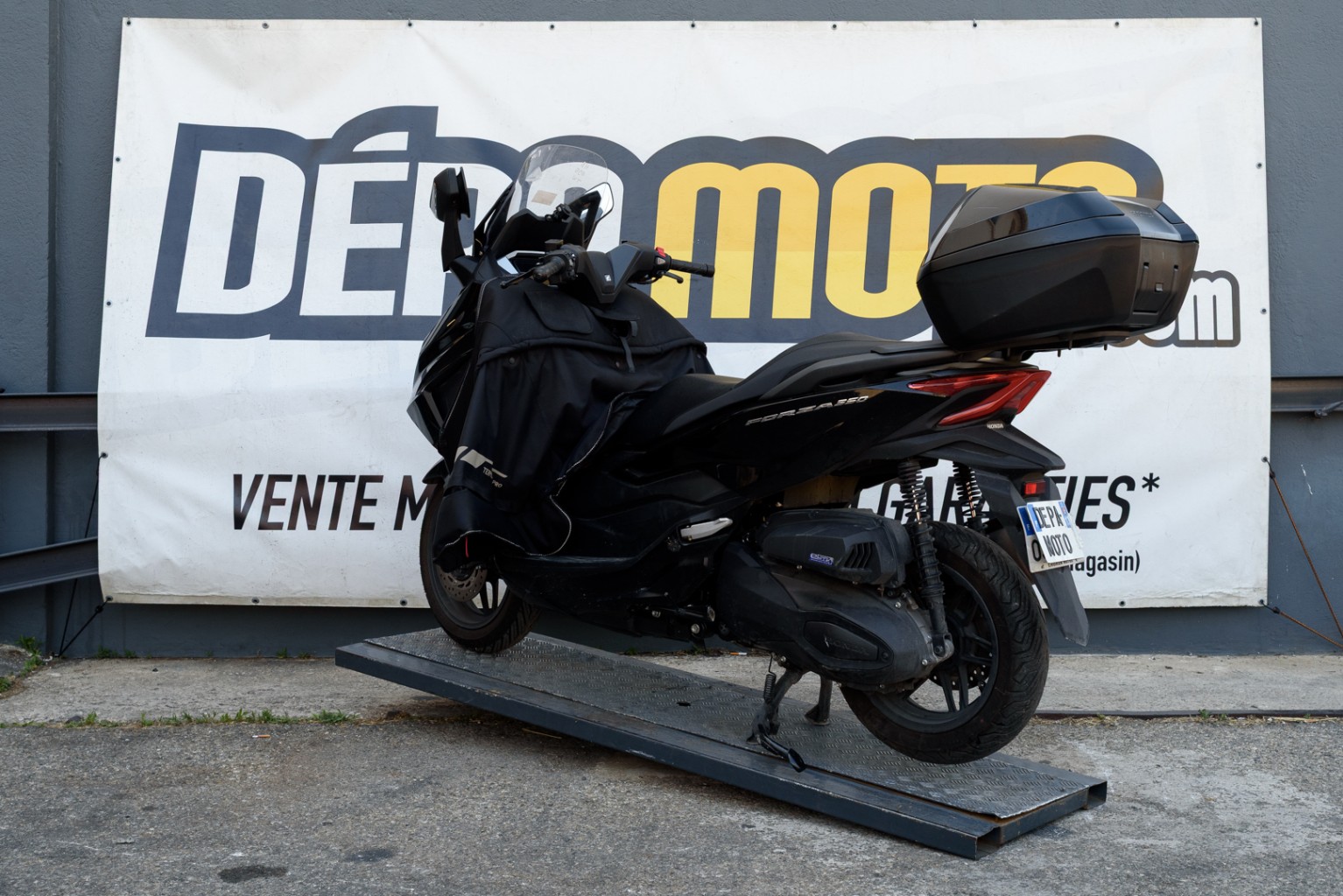 moto accidentée HONDAFORZA 350