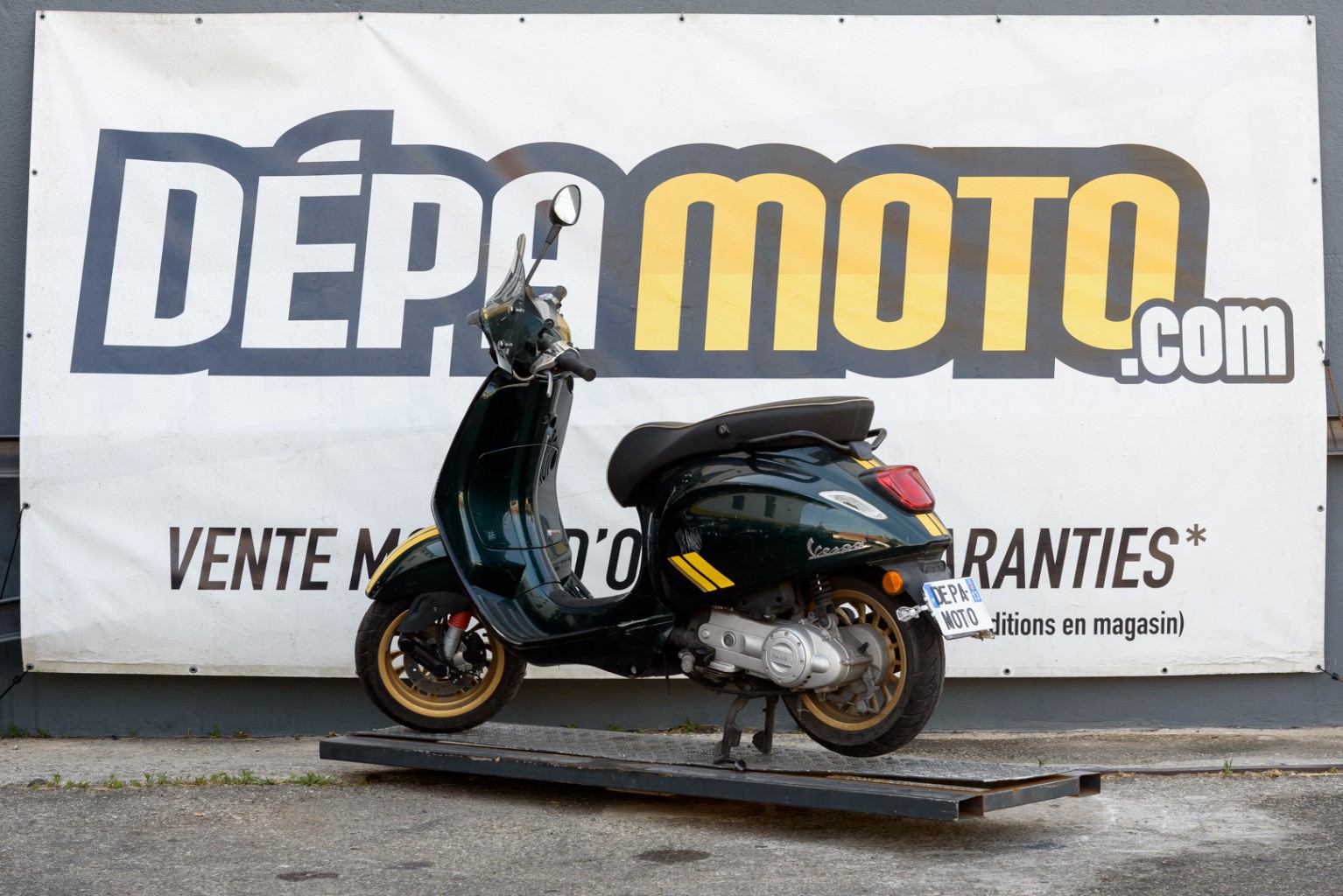 moto accidentée PIAGGIO SPRINT 50