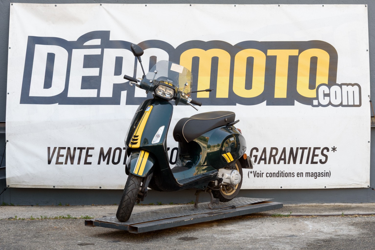 moto accidentée PIAGGIO SPRINT 50