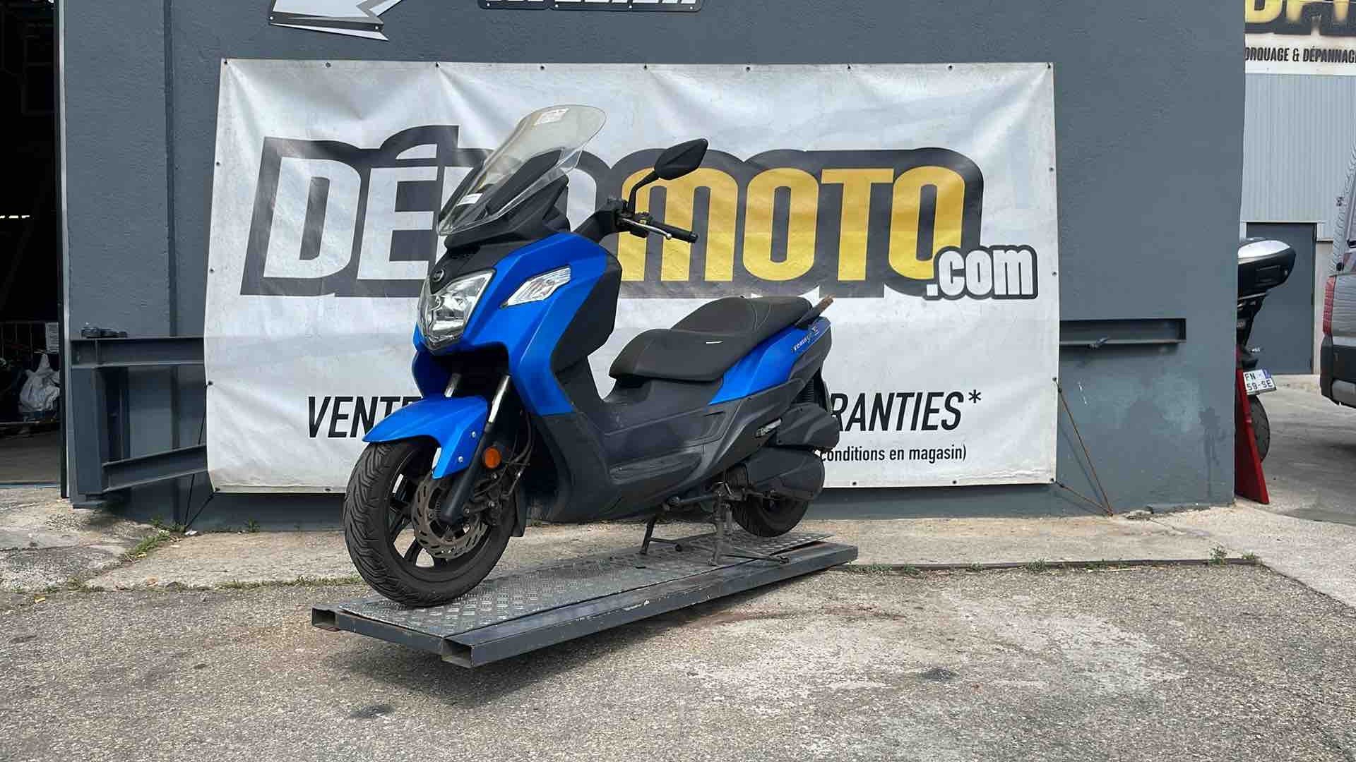 moto accidentée SYM  JOYMAX 125